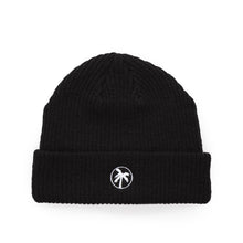 Load image into Gallery viewer, black loose palms beanie
