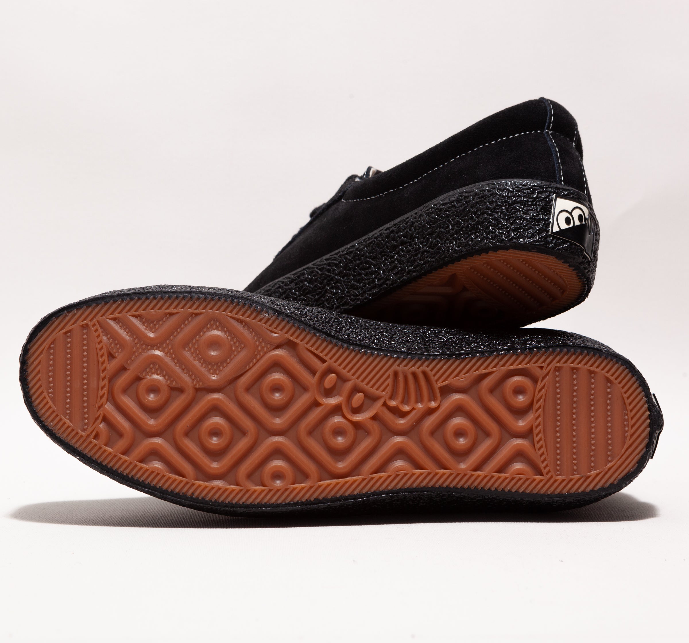 last resort ab VM002 suede lo (black / black / white)