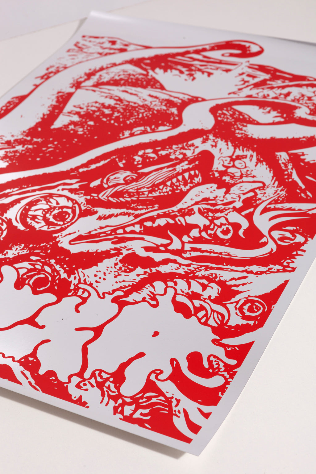 space eaters poster / reflective