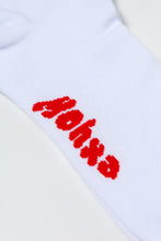 Load image into Gallery viewer, palm socks / white
